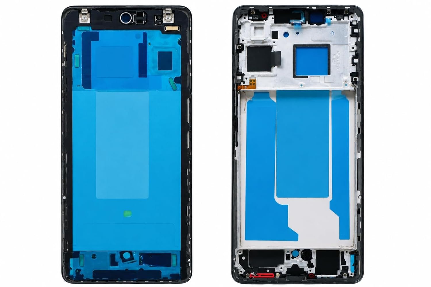 LCD Middle Frame Chrome Body Vivo V27 Green