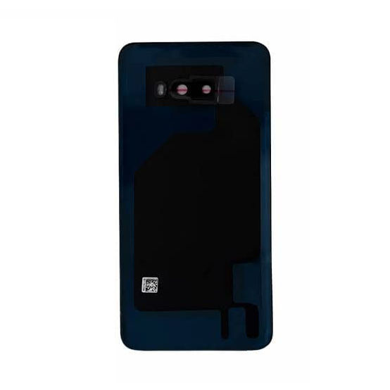 Back Door Glass Panel Fro LG G8X ThinQ Black | Mobile Forest - Image 2