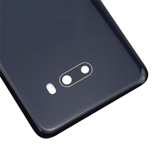 Back Door Glass Panel Fro LG G8X ThinQ Black | Mobile Forest - Image 3