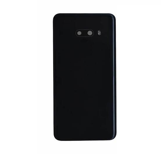 Back Door Glass Panel Fro LG G8X ThinQ Black | Mobile Forest - Image 4