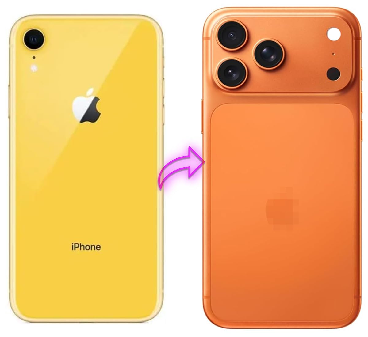Converter Back Panel Housing for iPhone XR to iPhone 17 Pro | Mobile Forest - Image 3