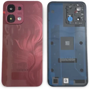 Camera Lens Ring Back Panel for Oppo F31 5G – Bloom Red